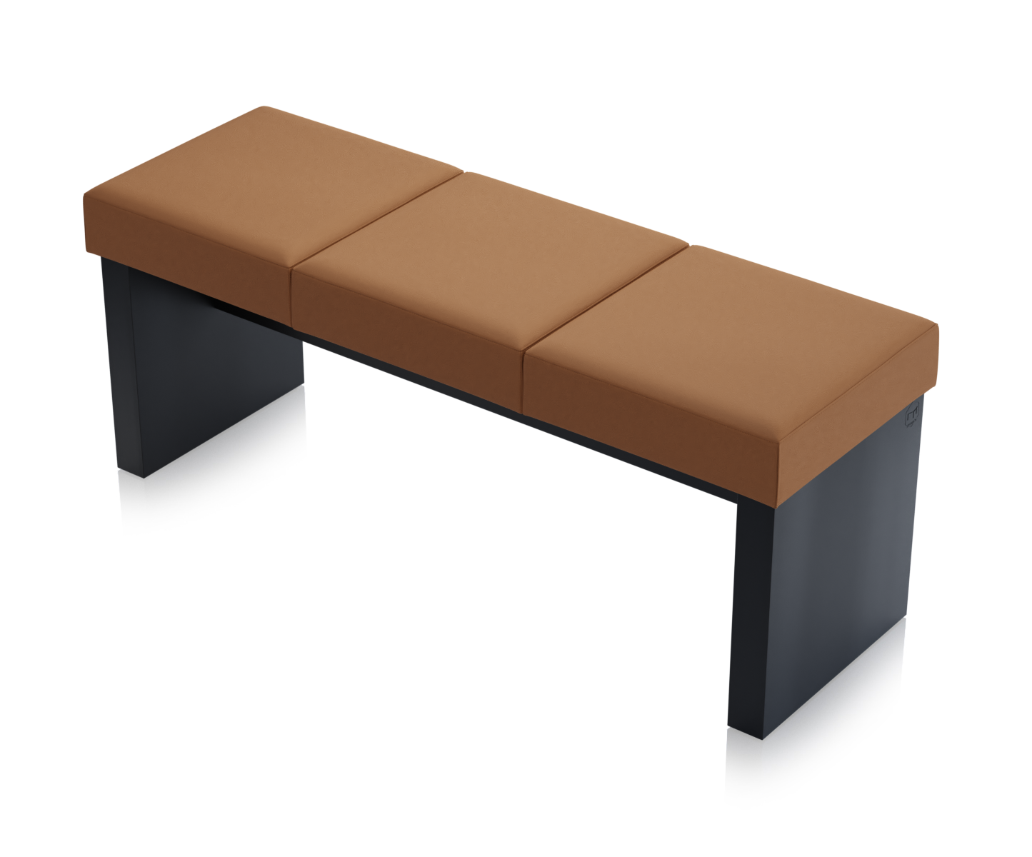 Ławka Solid Czarna