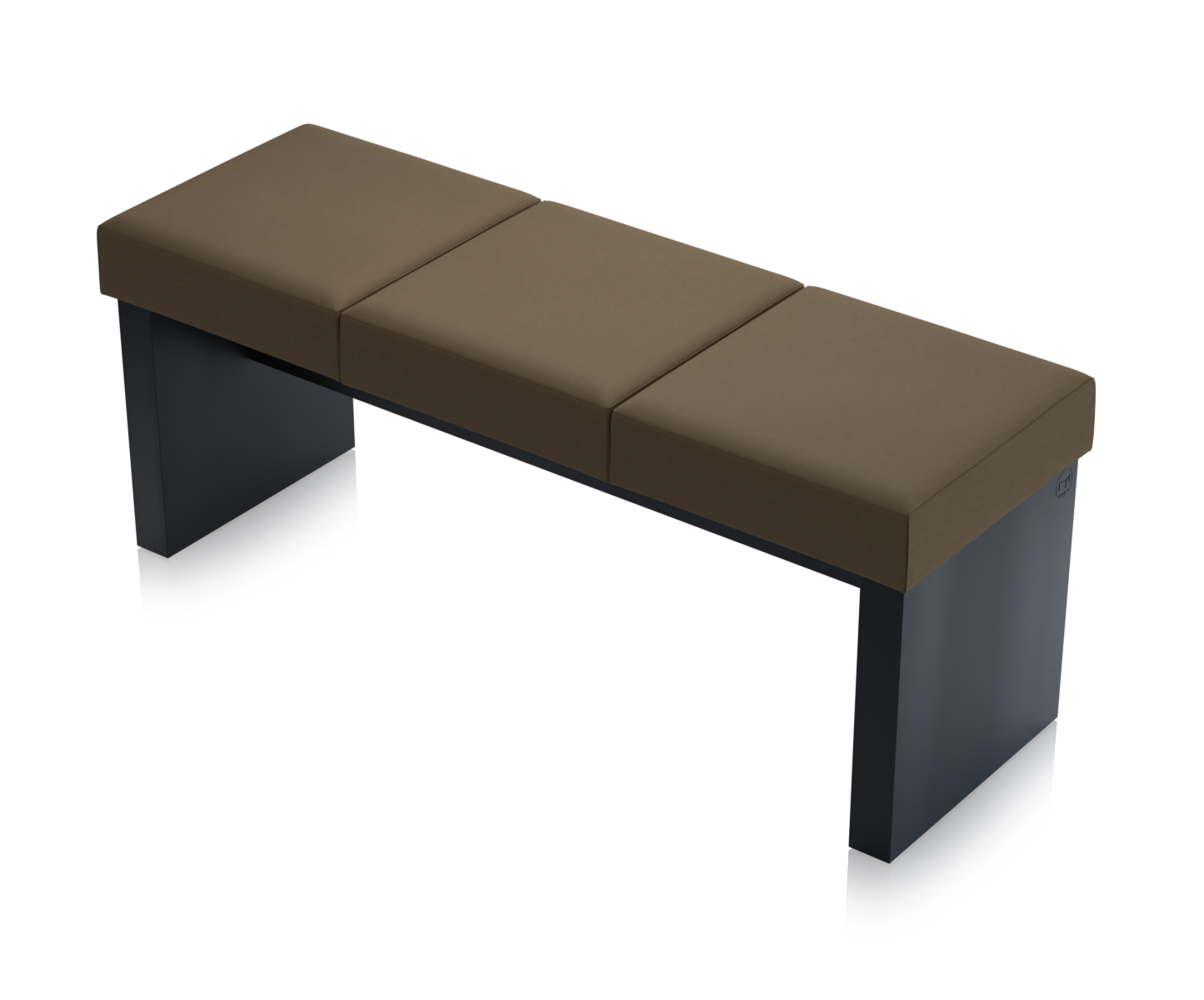 Ławka Solid Czarna