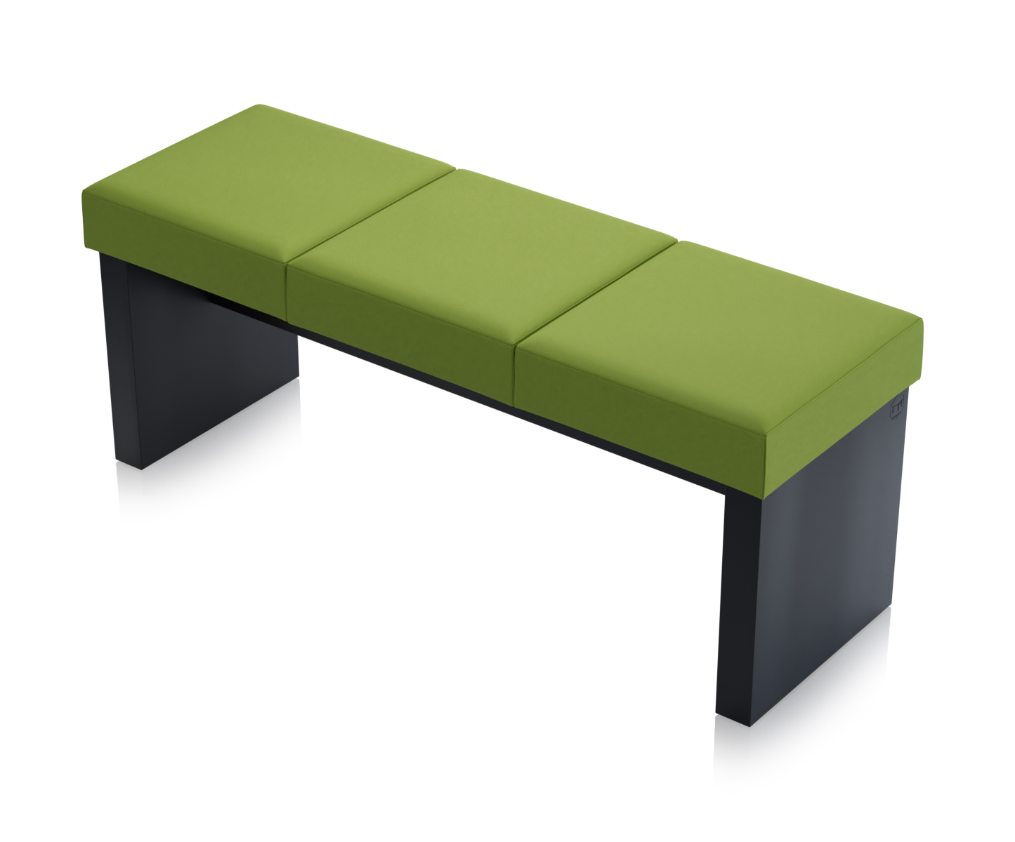 Ławka Solid Czarna