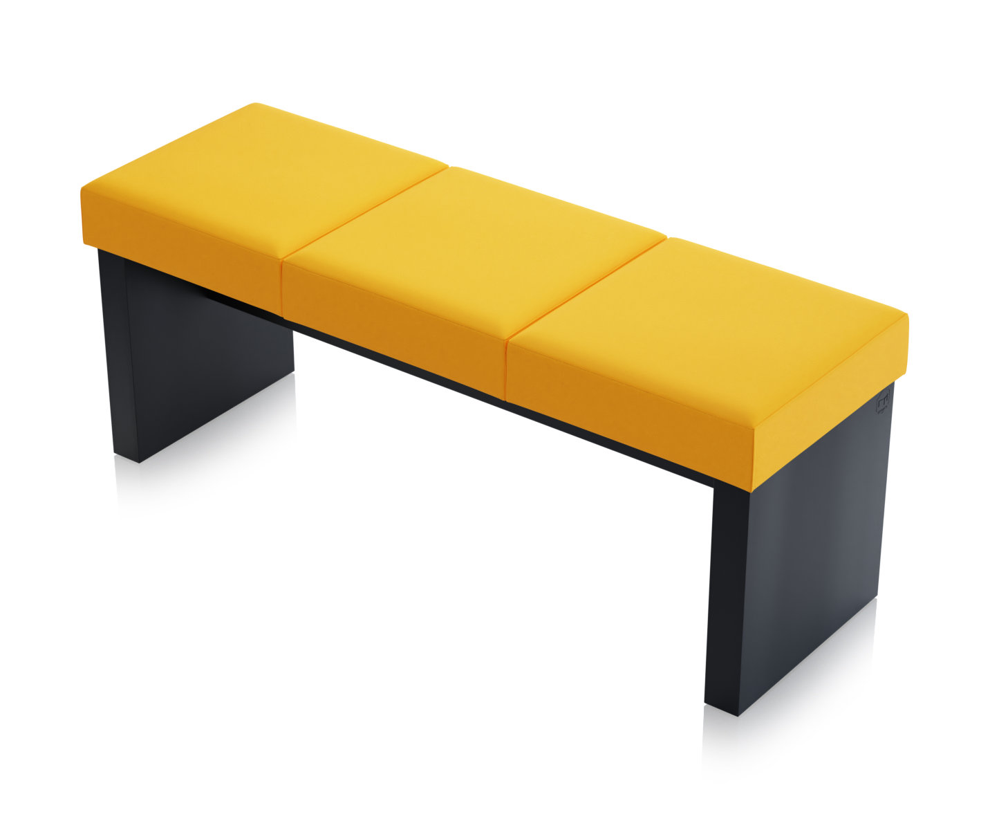 Ławka Solid Czarna