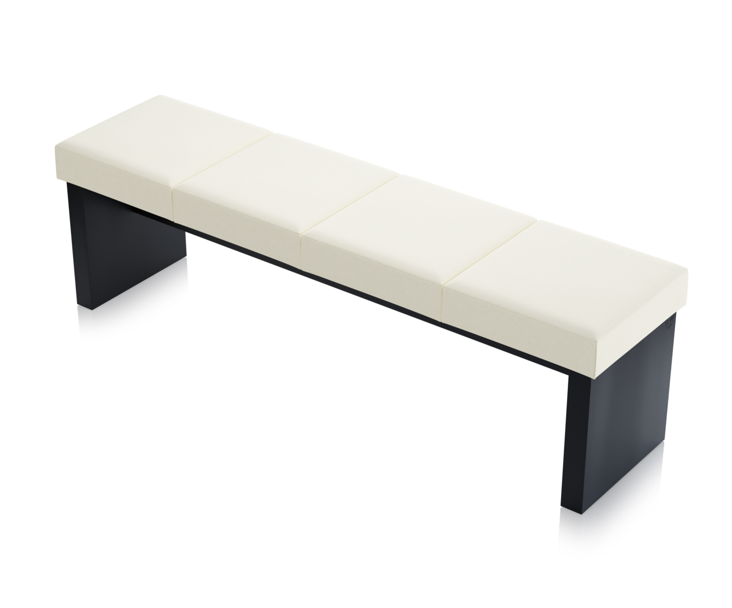 Ławka Solid Czarna