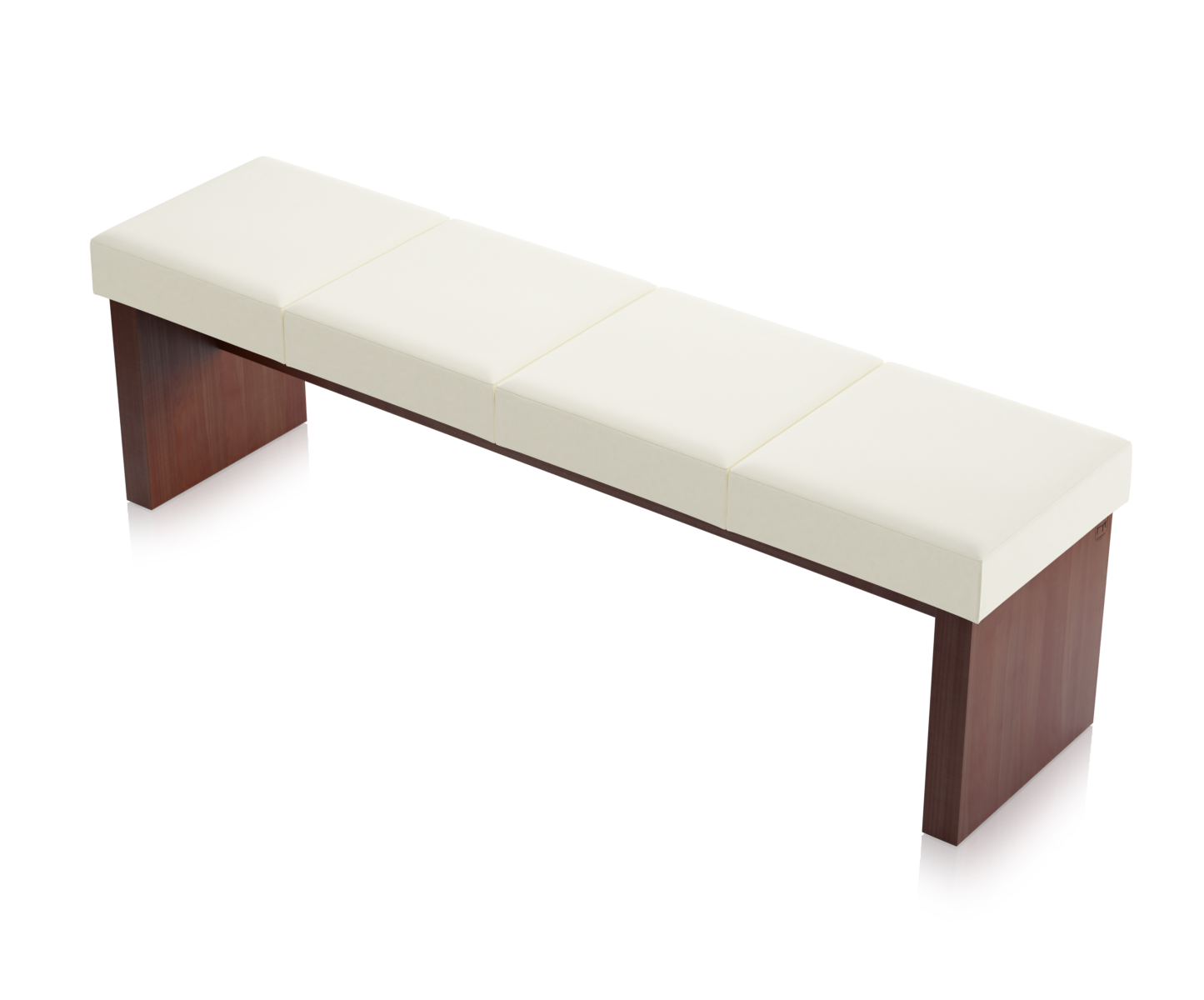 Ławka Solid Orzech Ciemny