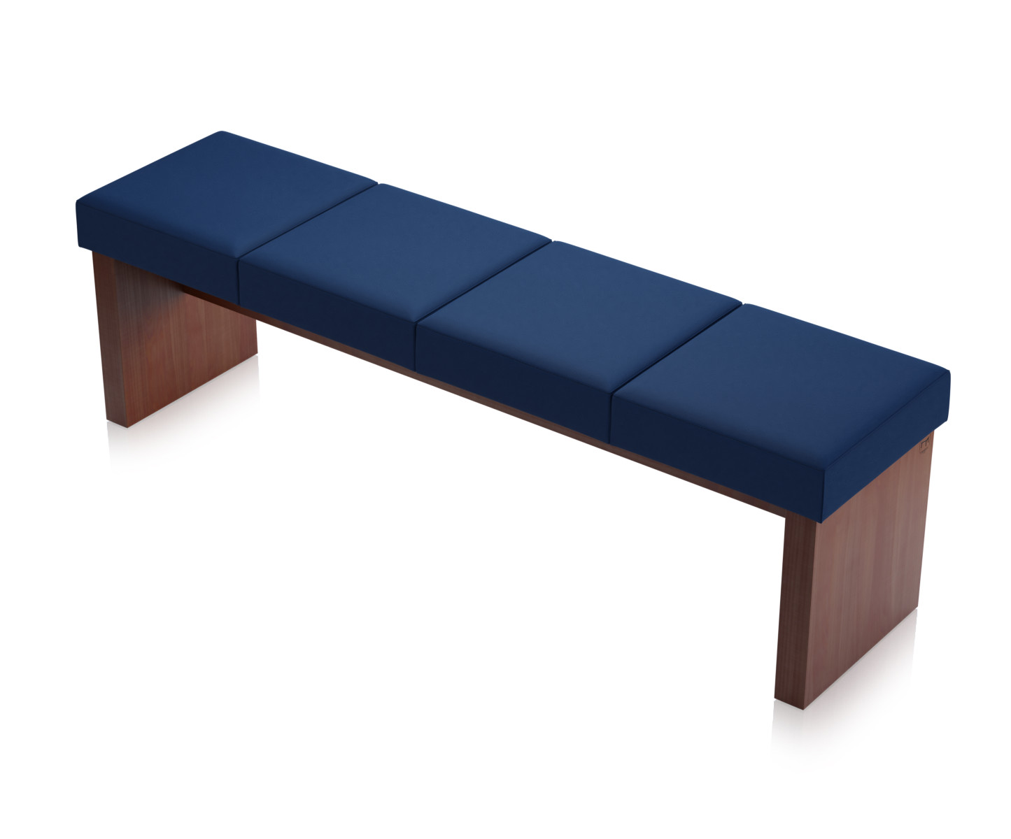 Ławka Solid Orzech Ciemny