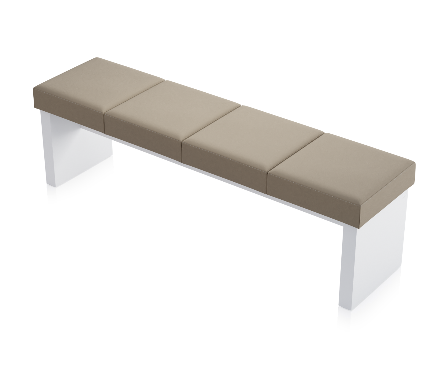Ławka Solid Biała