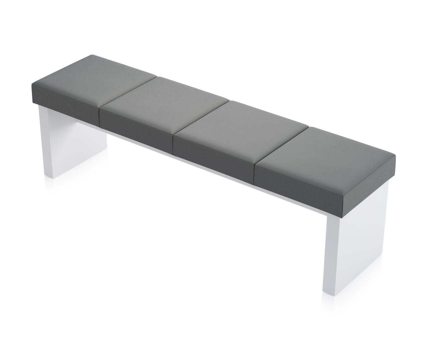 Ławka Solid Biała