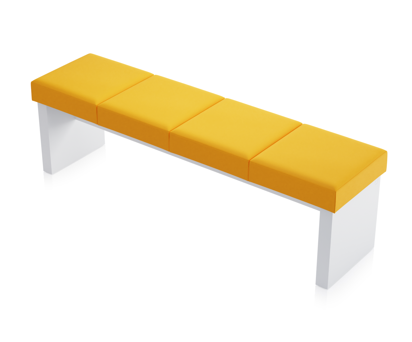Ławka Solid Biała