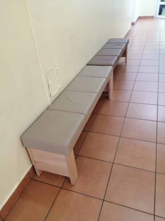 Ławki szkolne na korytarz model Nora IV