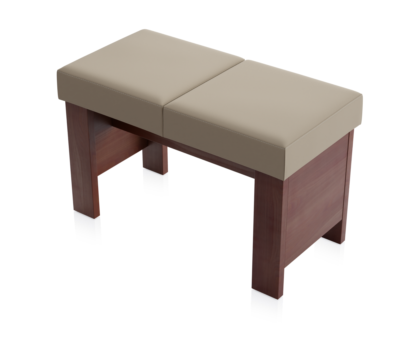 Ławka Nora Ciemny Orzech