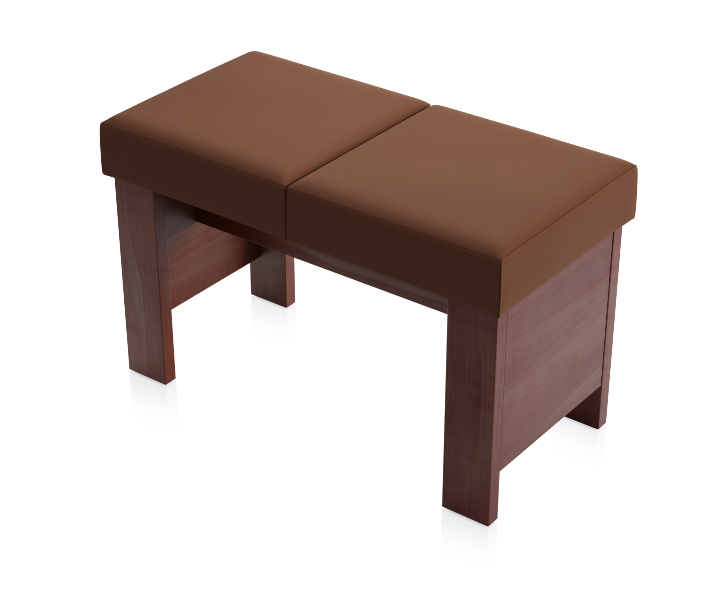 Ławka Nora Ciemny Orzech