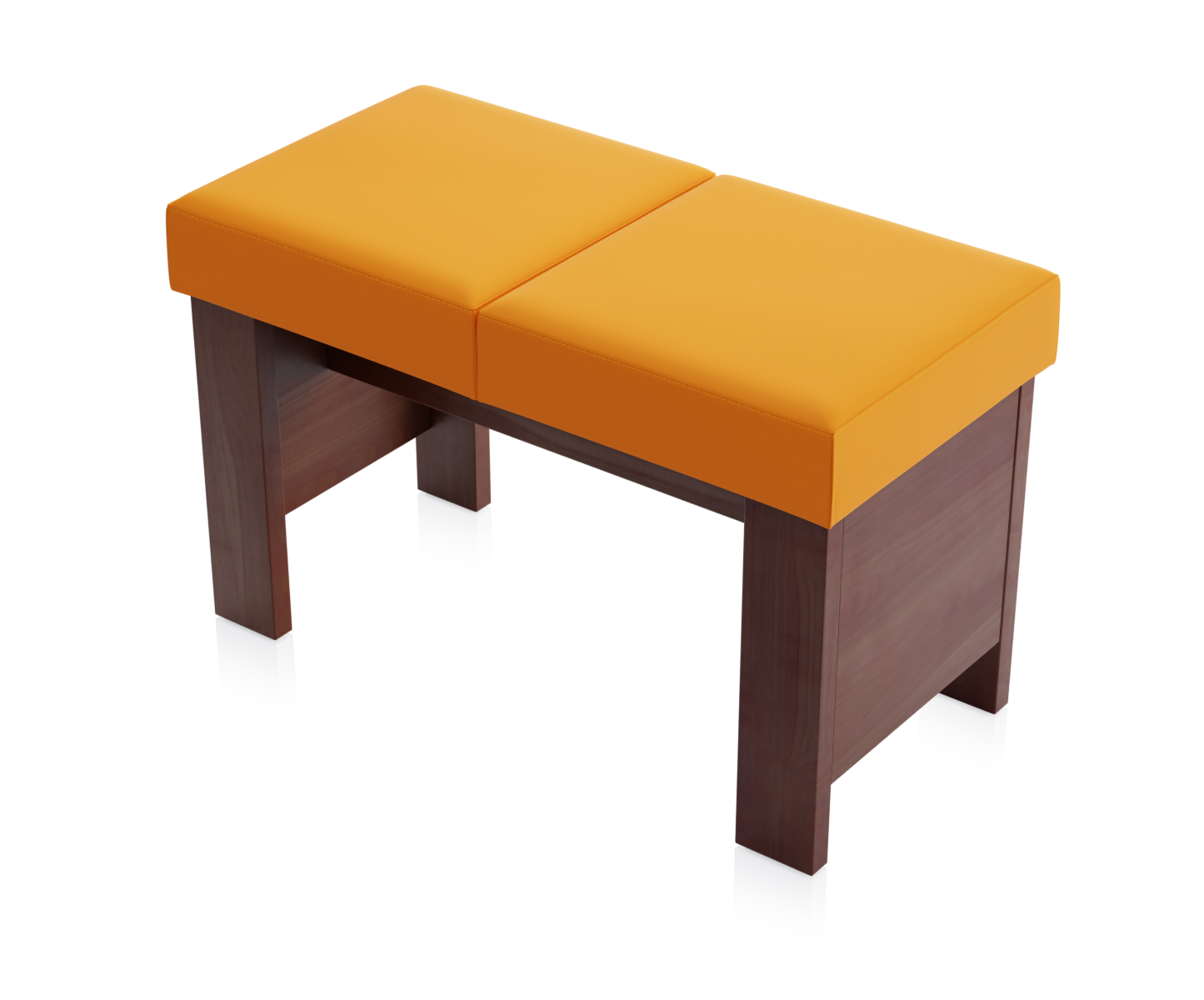 Ławka Nora Ciemny Orzech