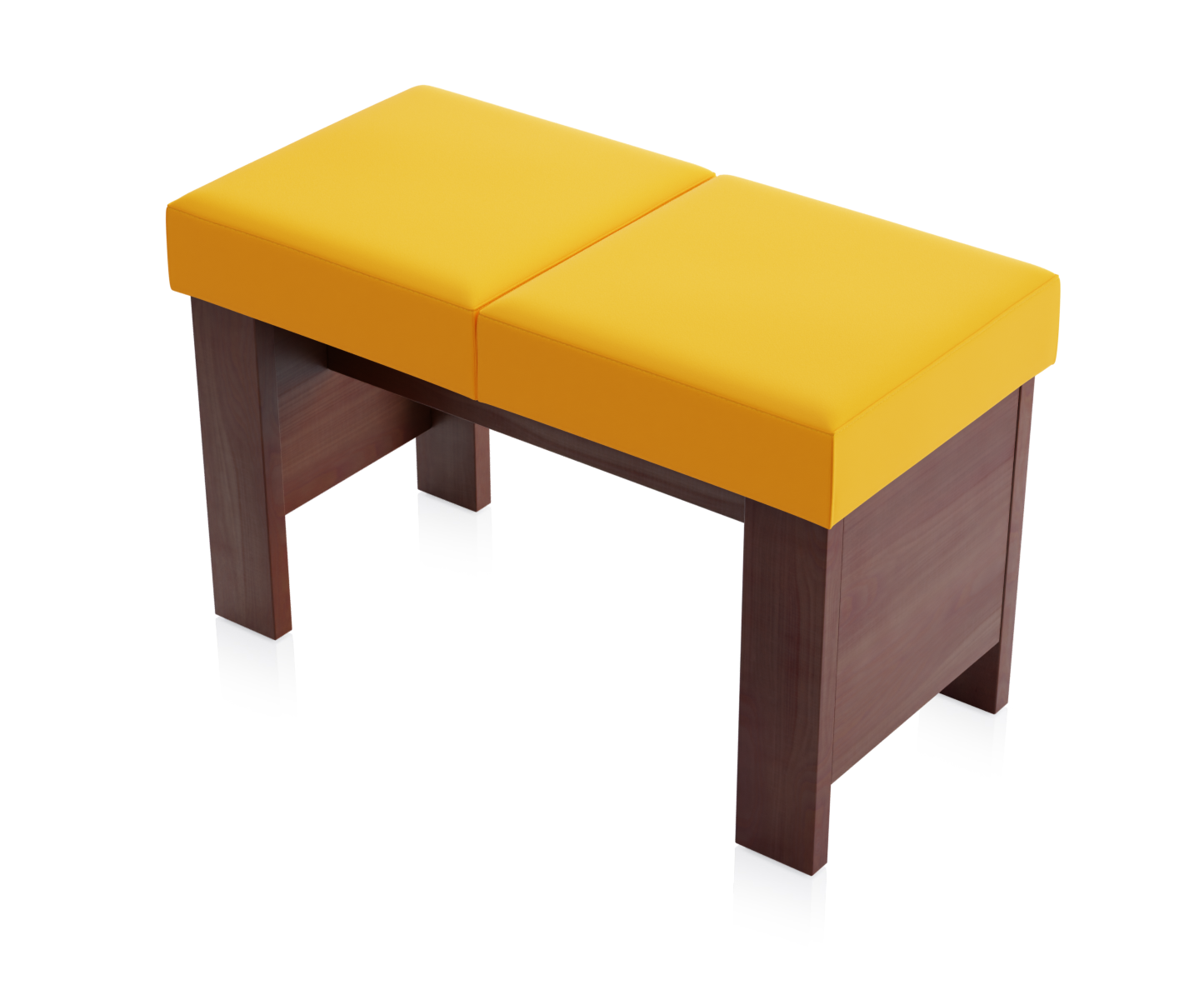 Ławka Nora Ciemny Orzech