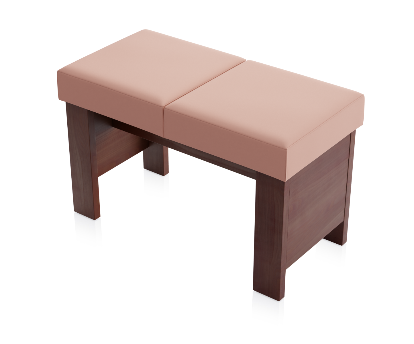 Ławka Nora Ciemny Orzech