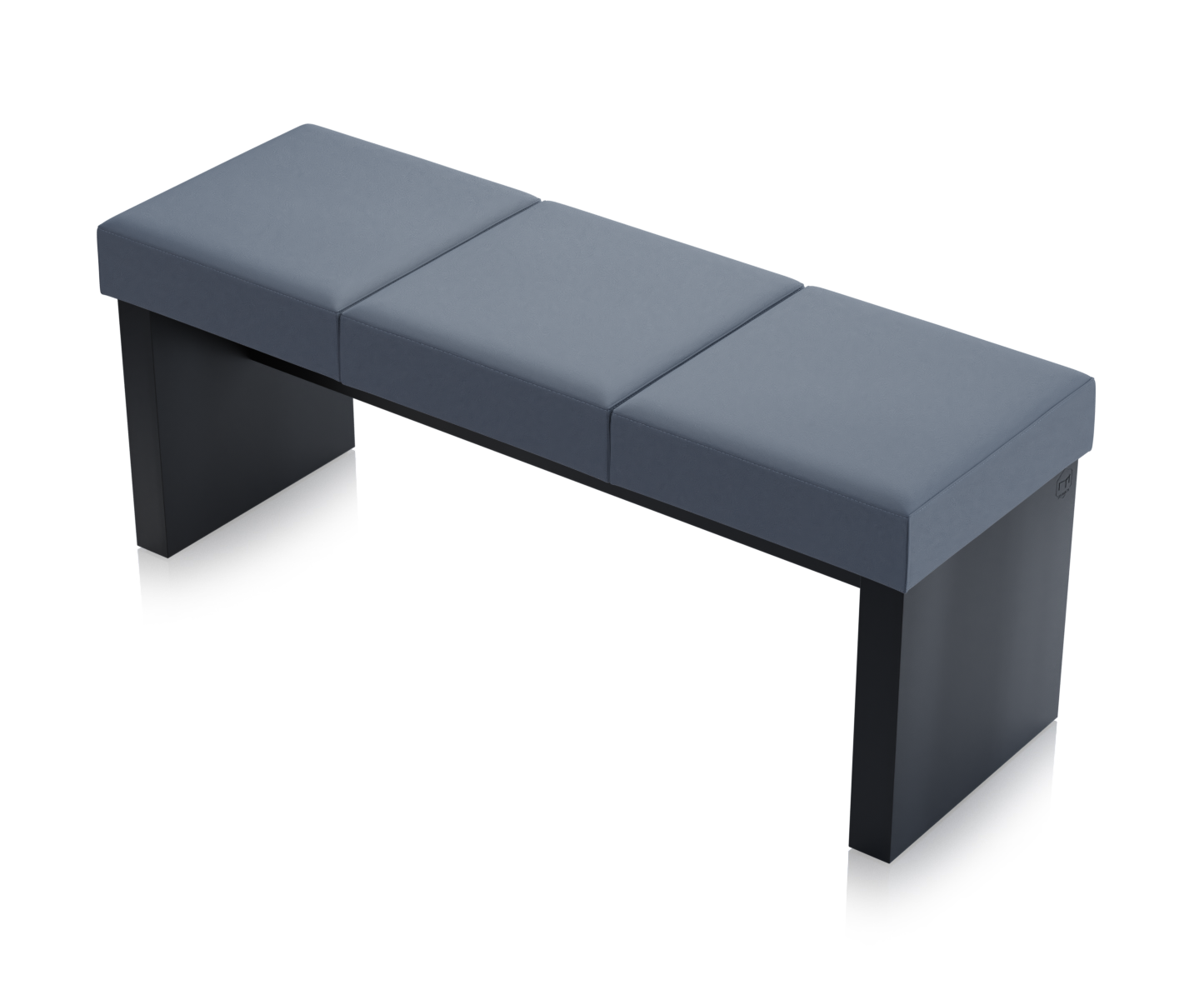 Ławka Solid Czarna