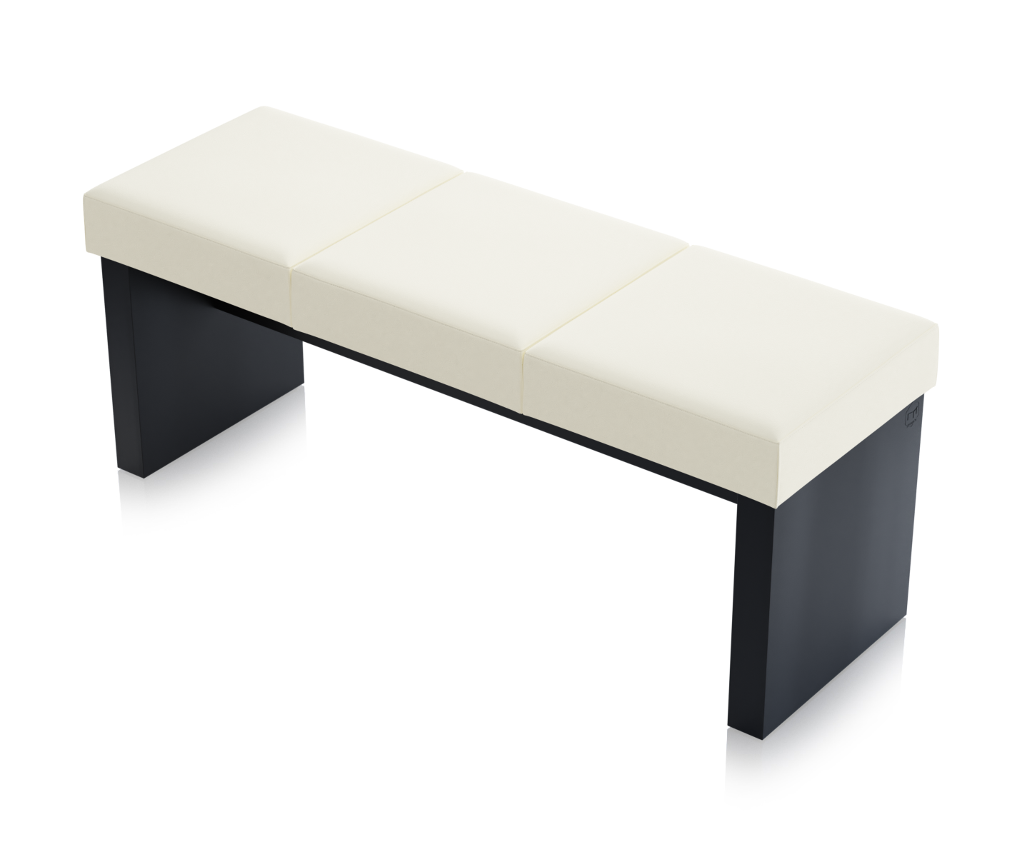 Ławka Solid Czarna