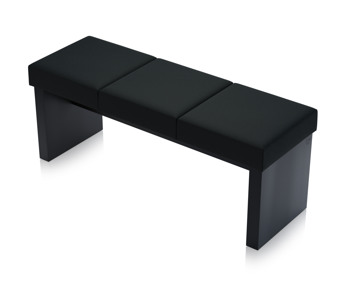 Ławka Solid Czarna