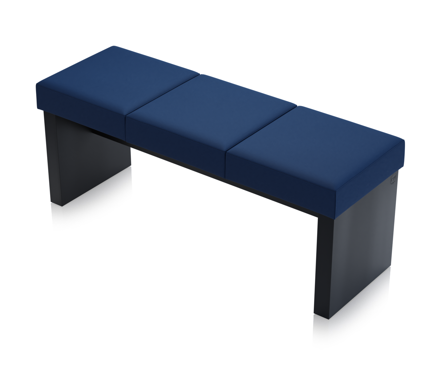 Ławka Solid Czarna
