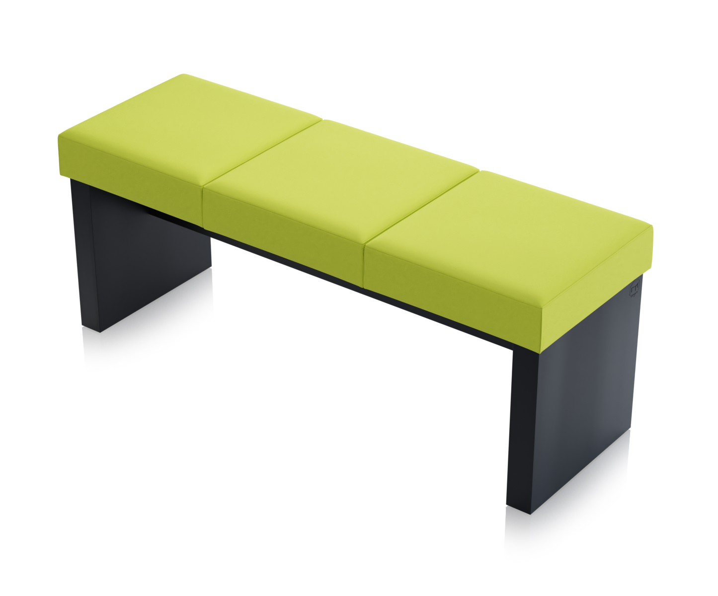 Ławka Solid Czarna