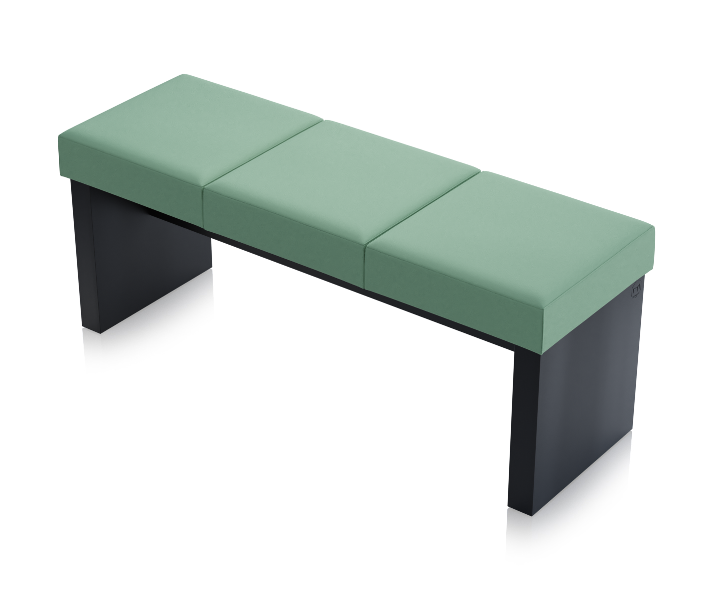 Ławka Solid Czarna