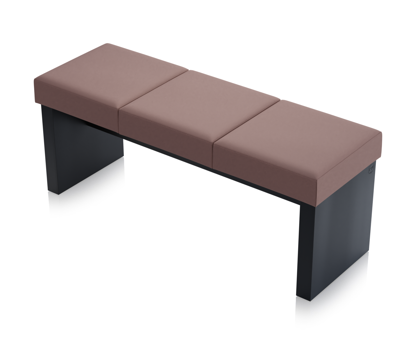 Ławka Solid Czarna