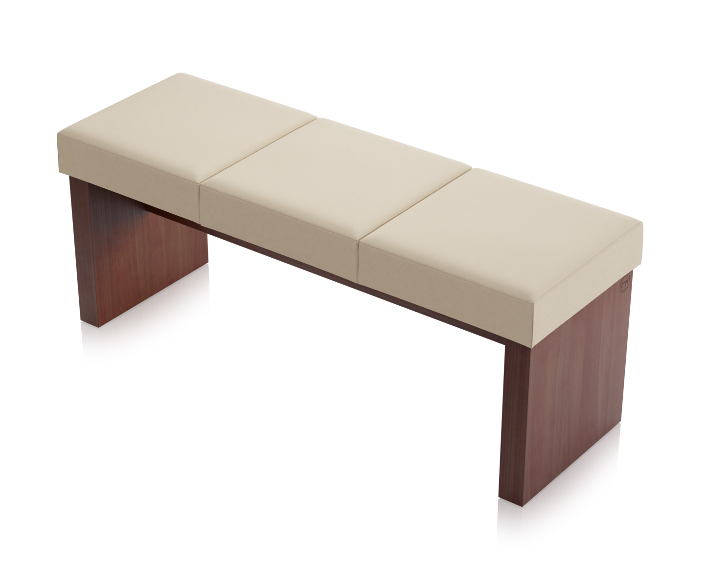 Ławka Solid Orzech Ciemny