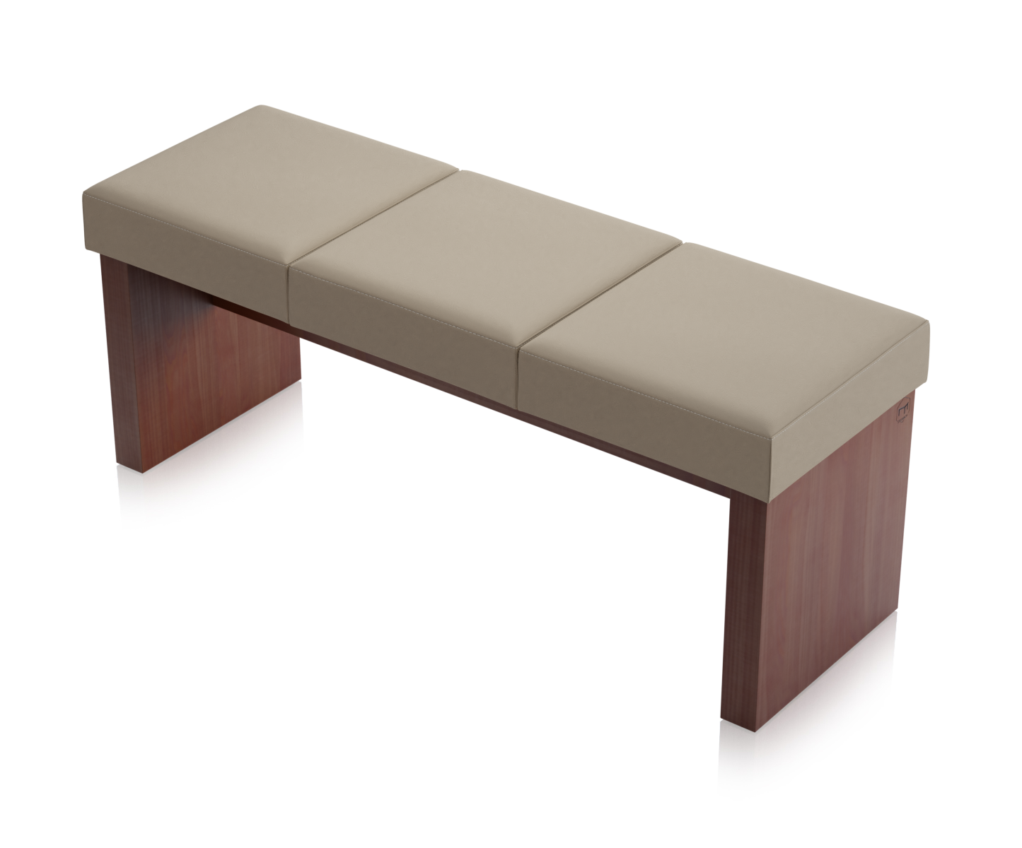 Ławka Solid Orzech Ciemny