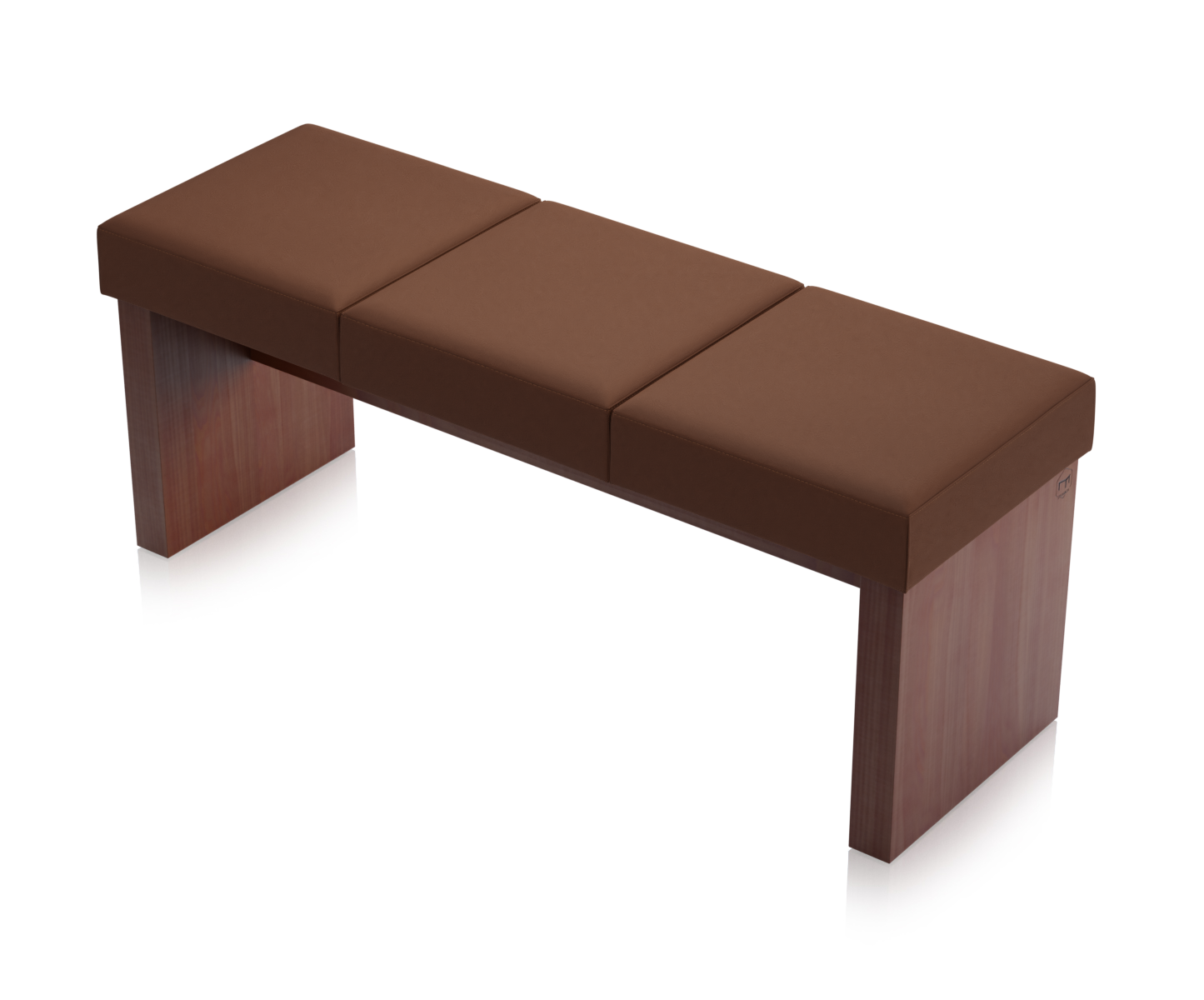 Ławka Solid Orzech Ciemny