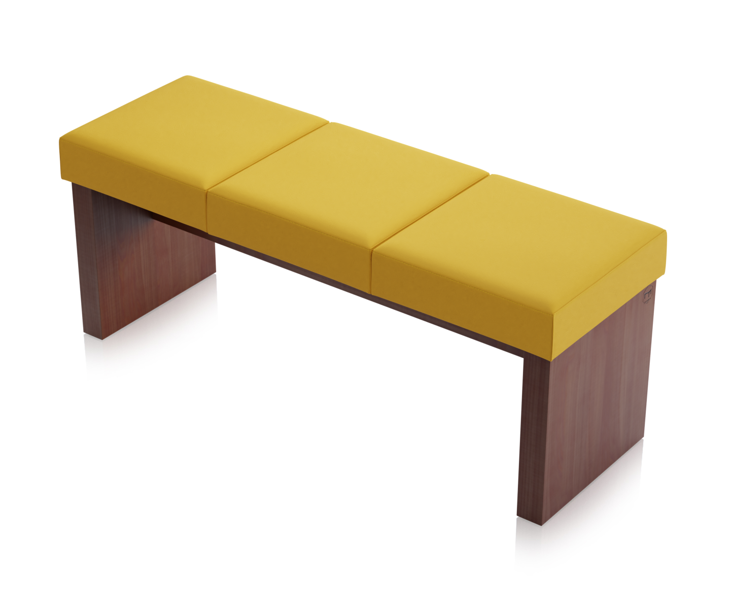 Ławka Solid Orzech Ciemny
