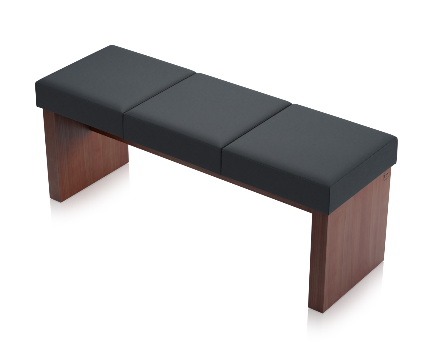 Ławka Solid Orzech Ciemny