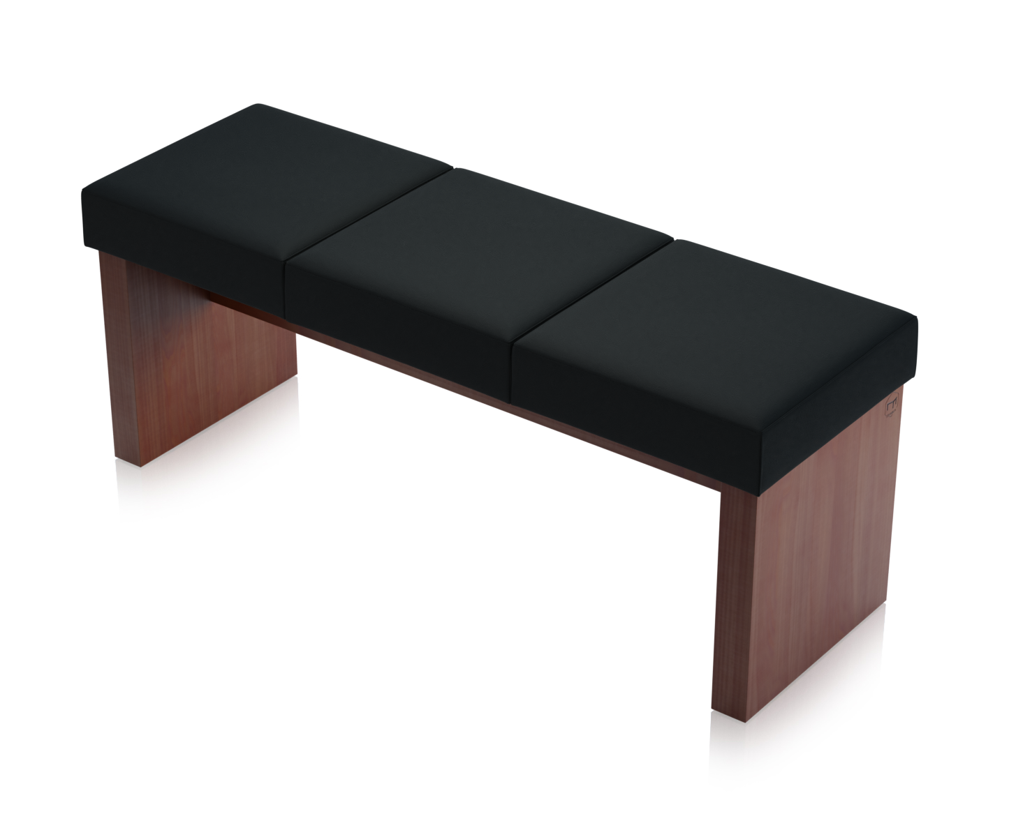 Ławka Solid Orzech Ciemny