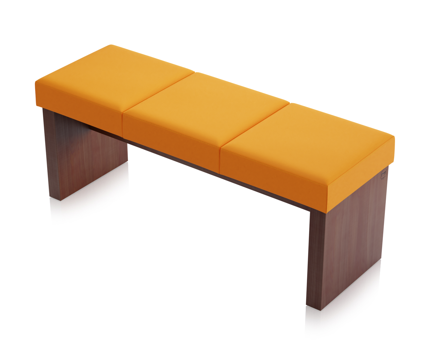 Ławka Solid Orzech Ciemny