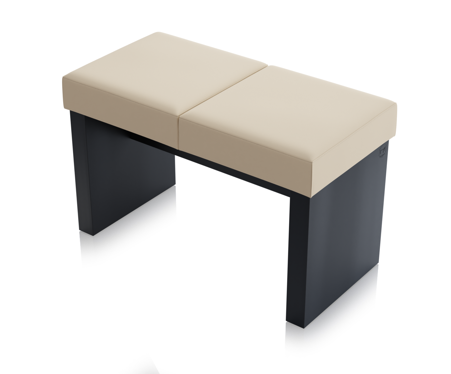 Ławka Solid Czarna