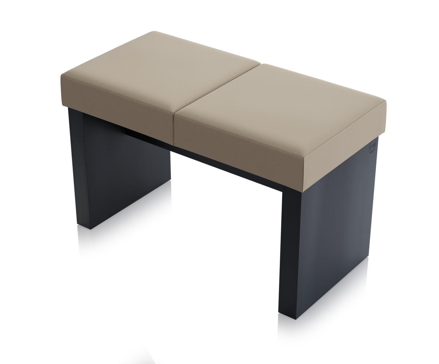 Ławka Solid Czarna