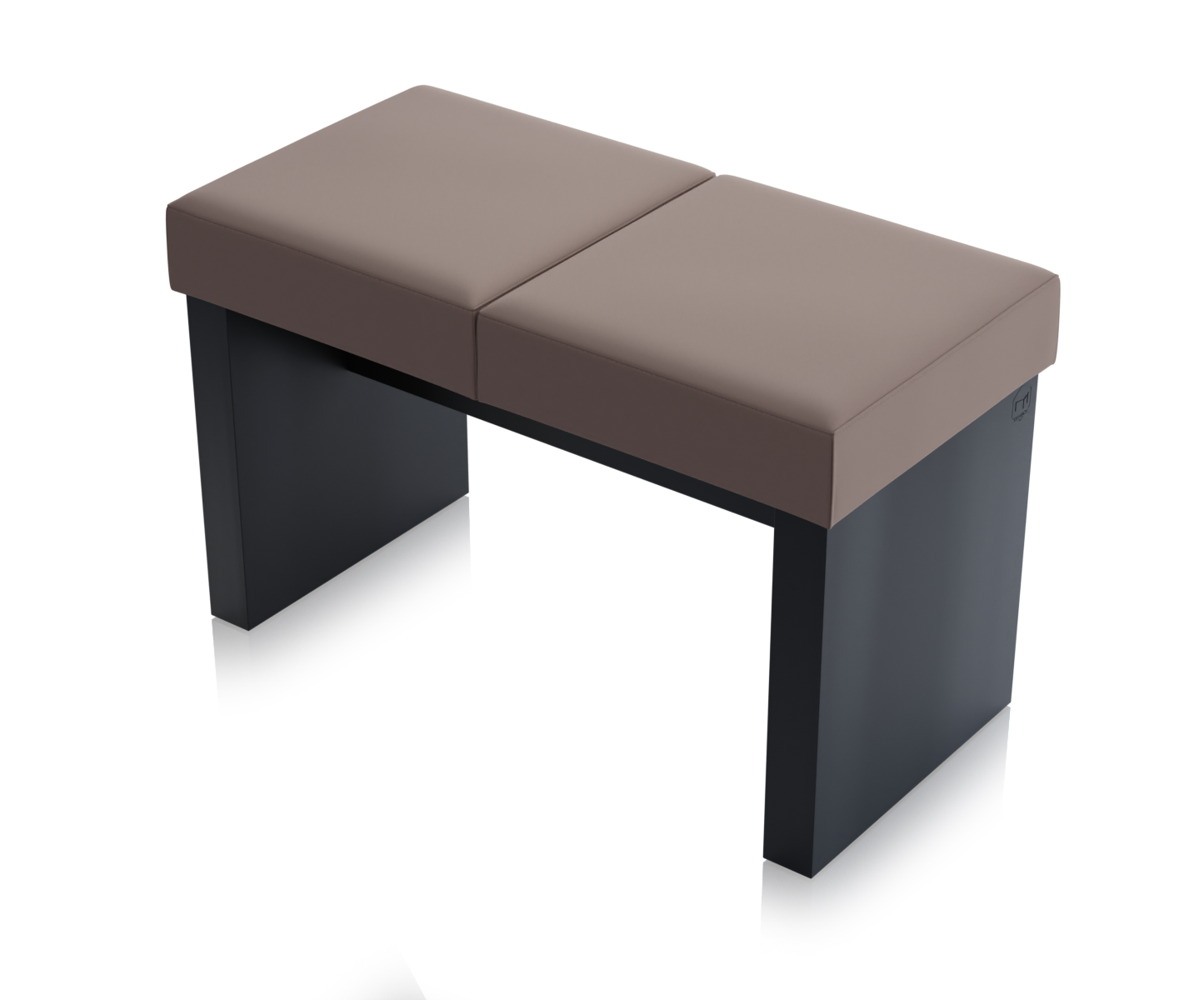 Ławka Solid Czarna