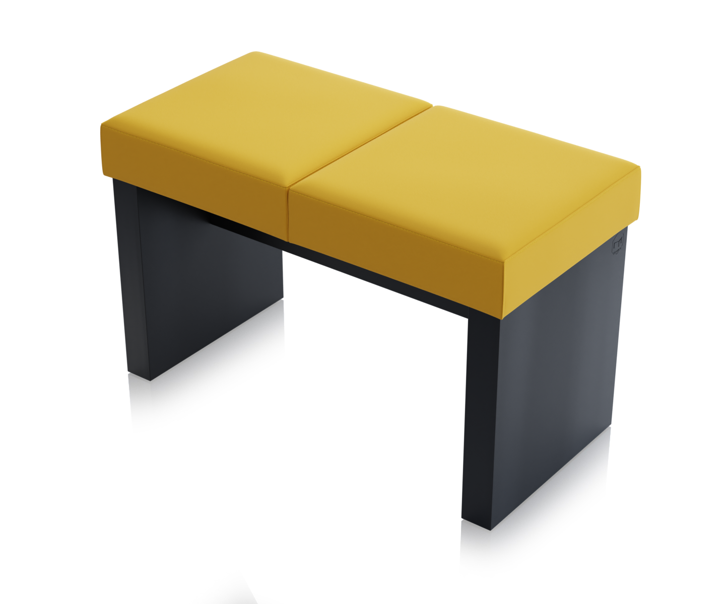 Ławka Solid Czarna