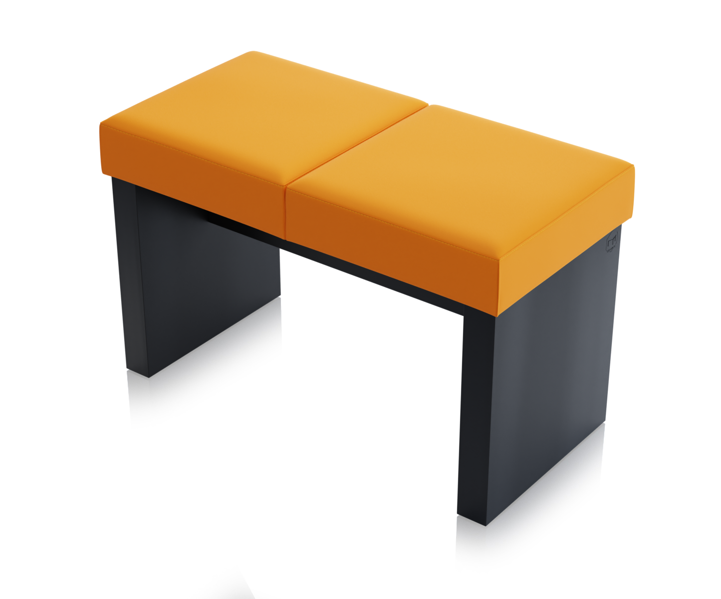 Ławka Solid Czarna