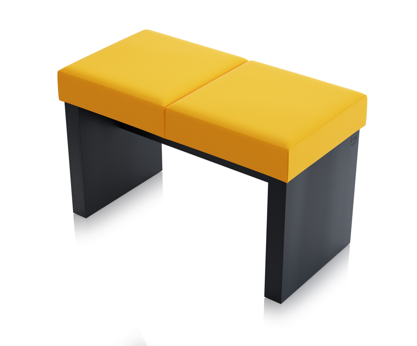 Ławka Solid Czarna
