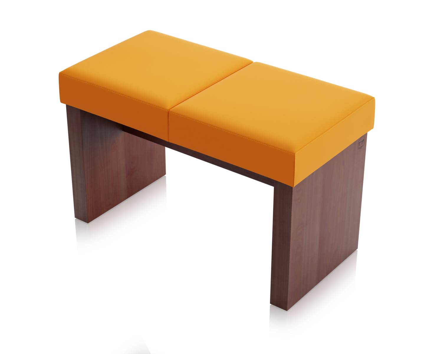 Ławka Solid Orzech Ciemny