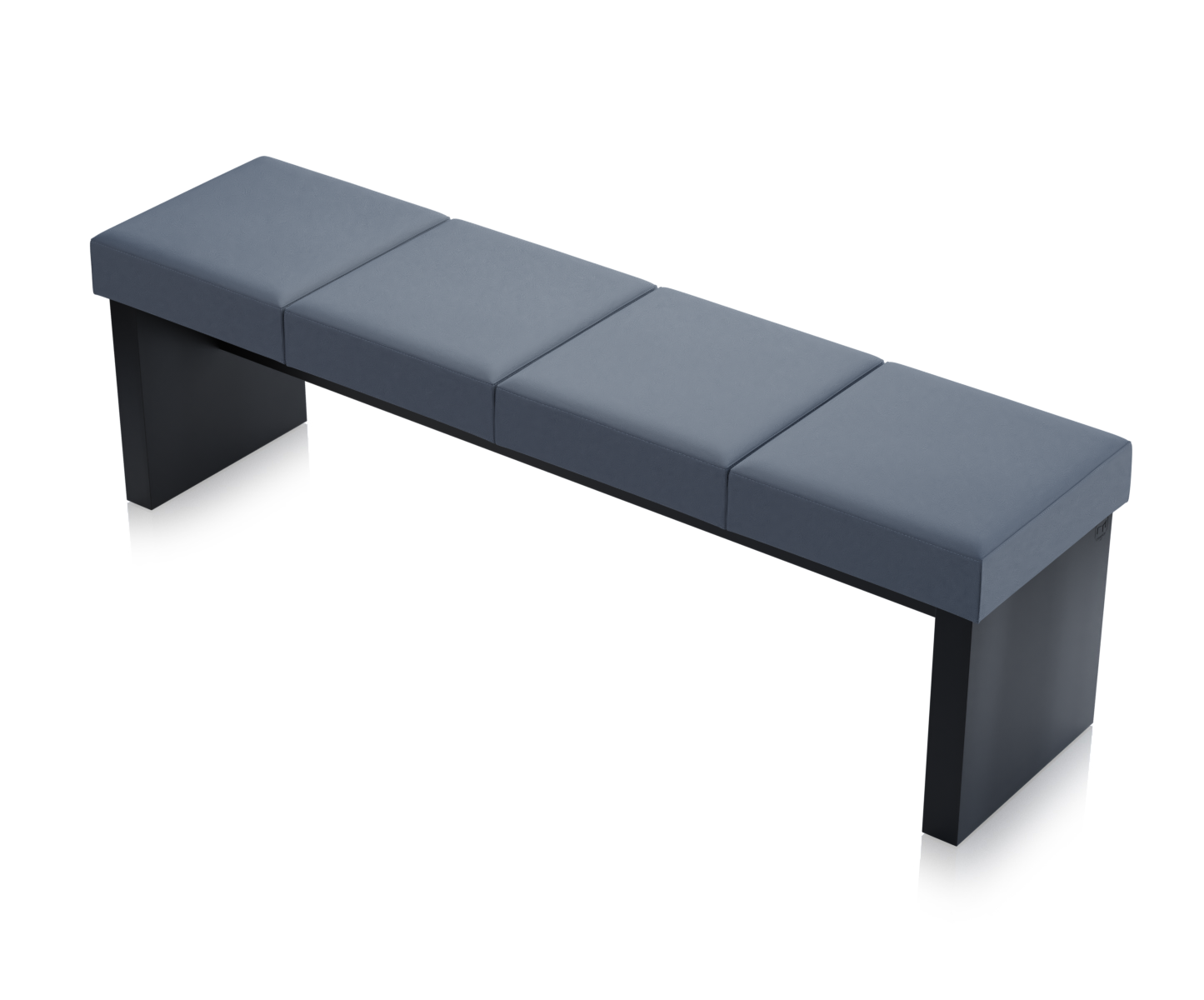 Ławka Solid Czarna
