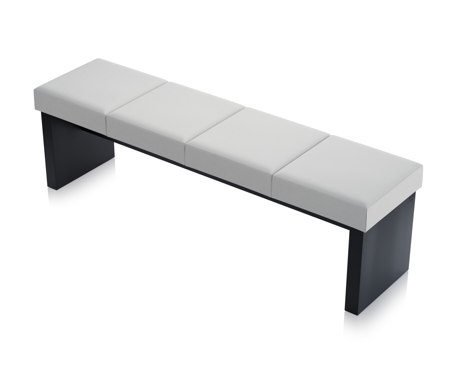 Ławka Solid Czarna