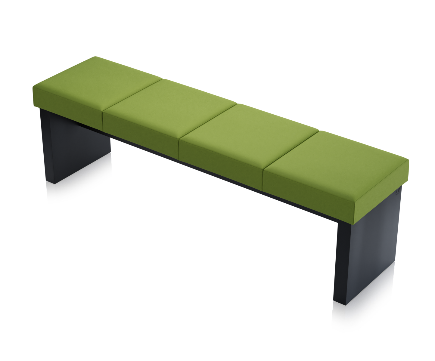 Ławka Solid Czarna