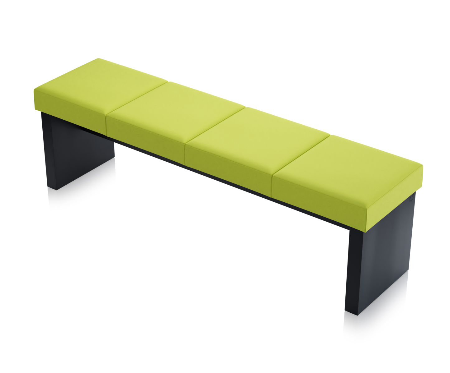 Ławka Solid Czarna