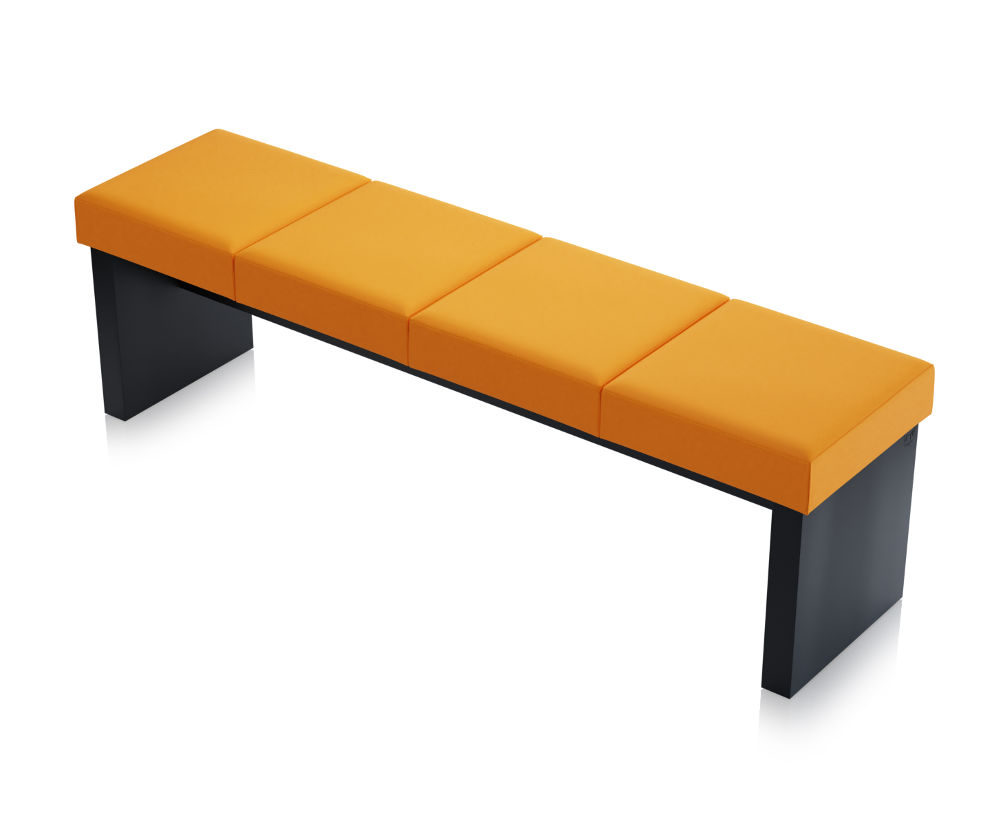 Ławka Solid Czarna