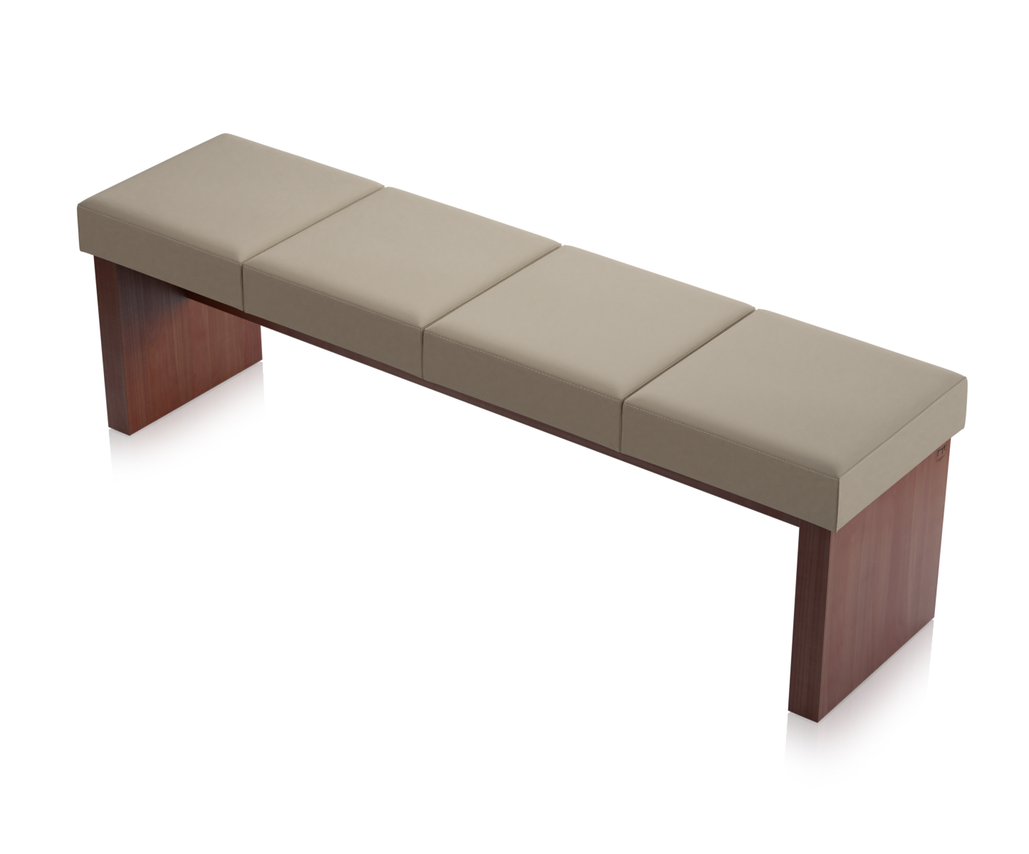 Ławka Solid Orzech Ciemny