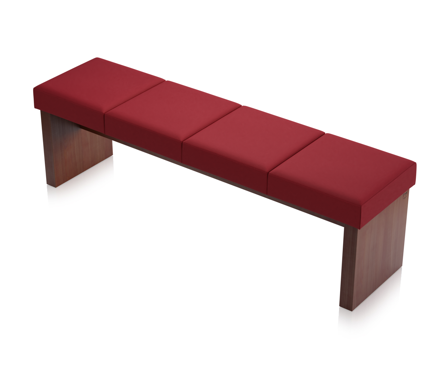 Ławka Solid Orzech Ciemny