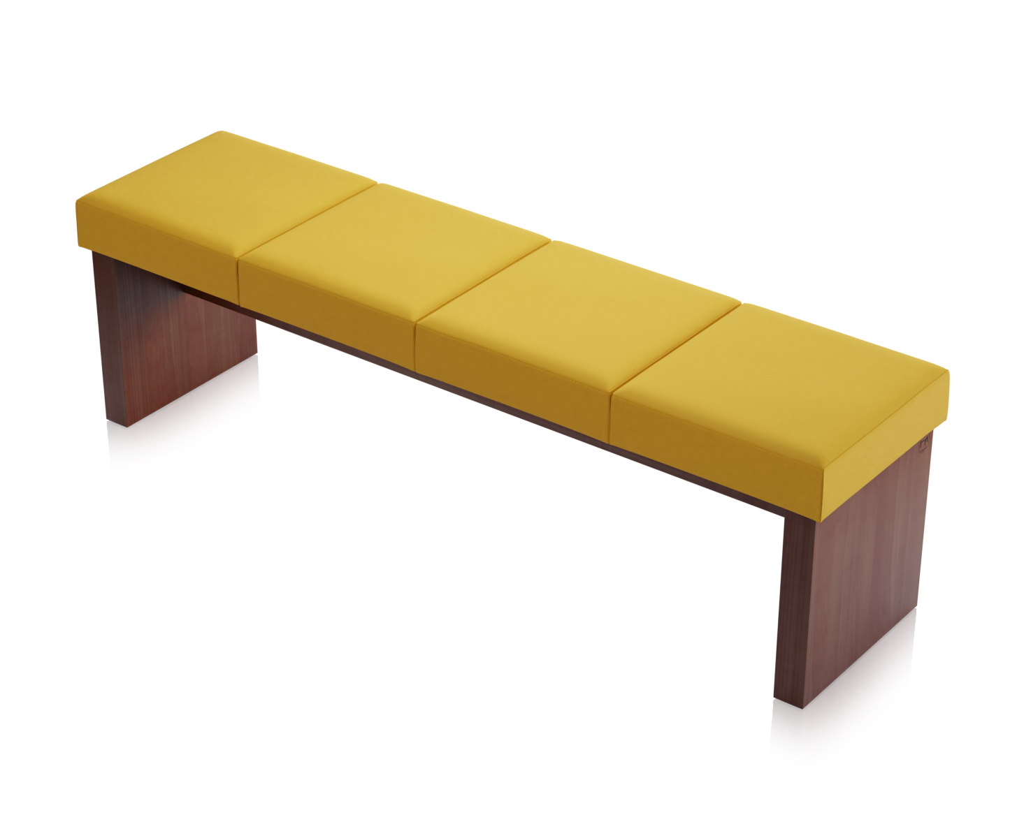 Ławka Solid Orzech Ciemny