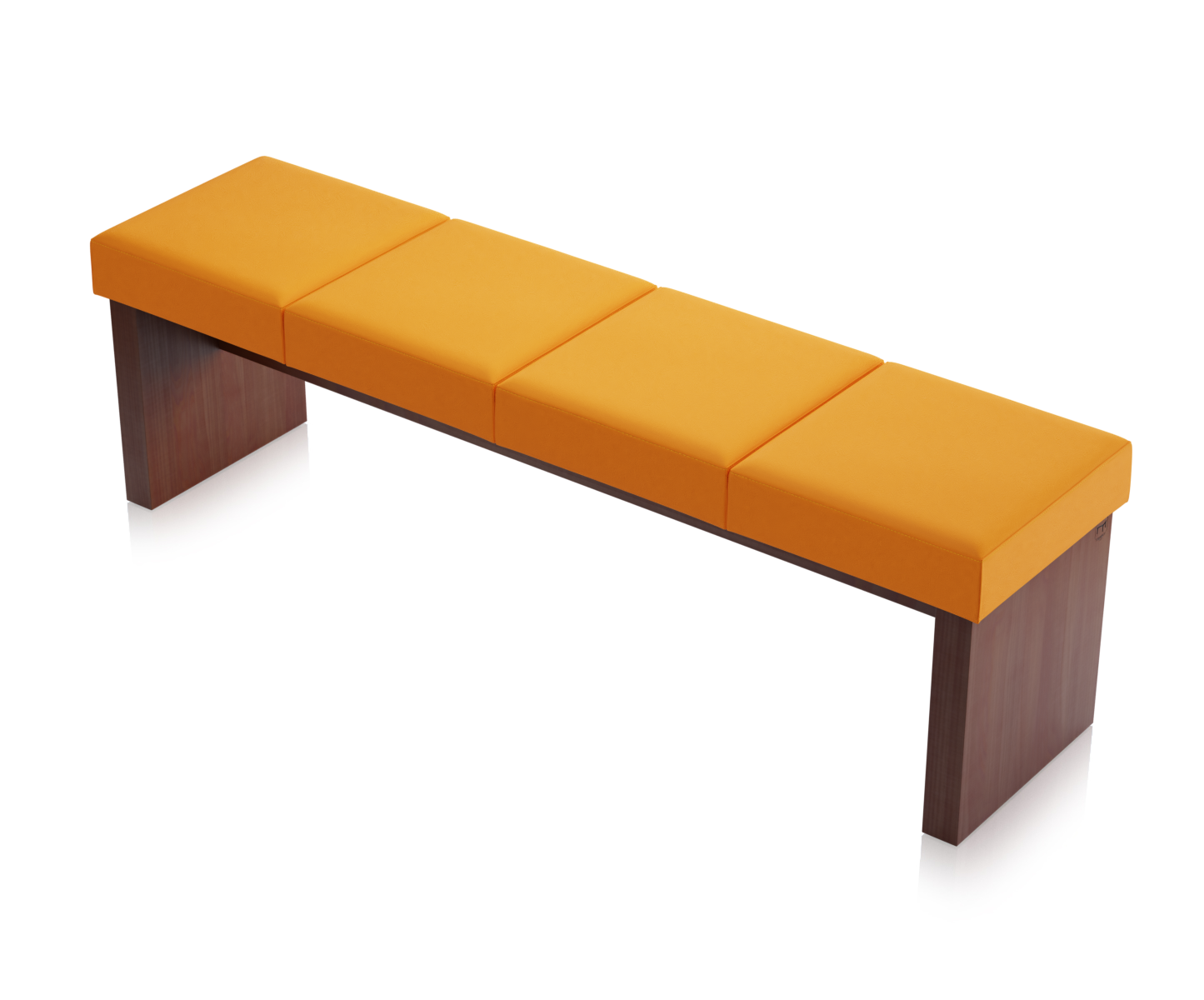 Ławka Solid Orzech Ciemny