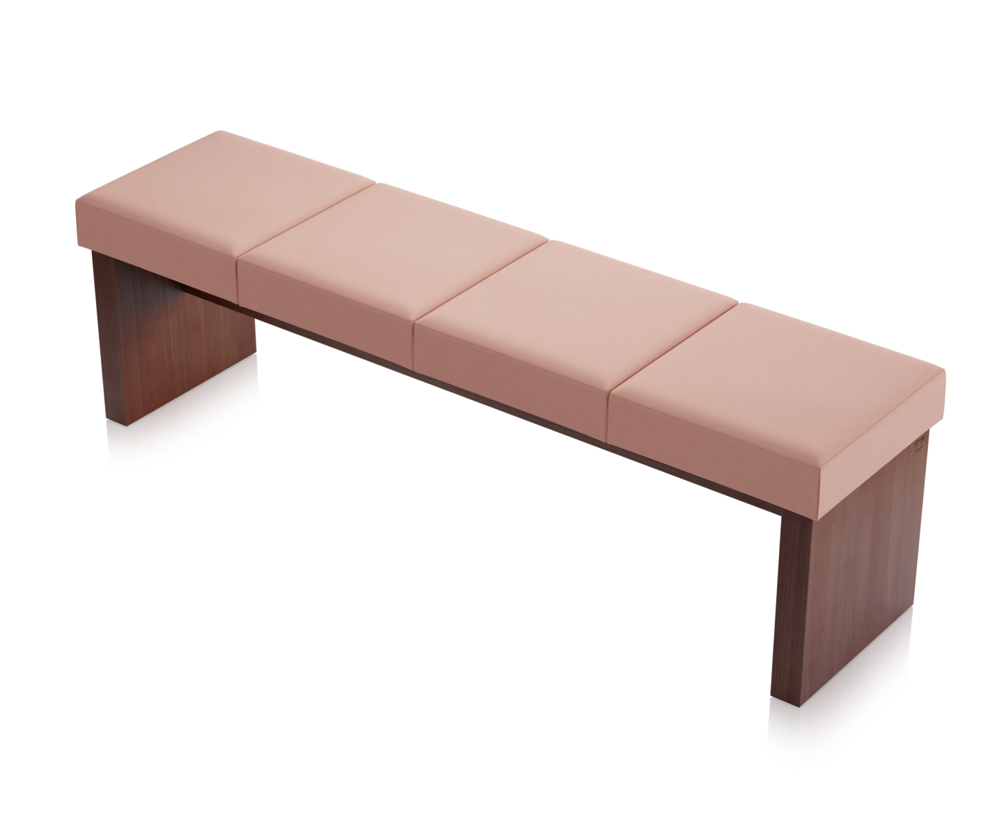 Ławka Solid Orzech Ciemny