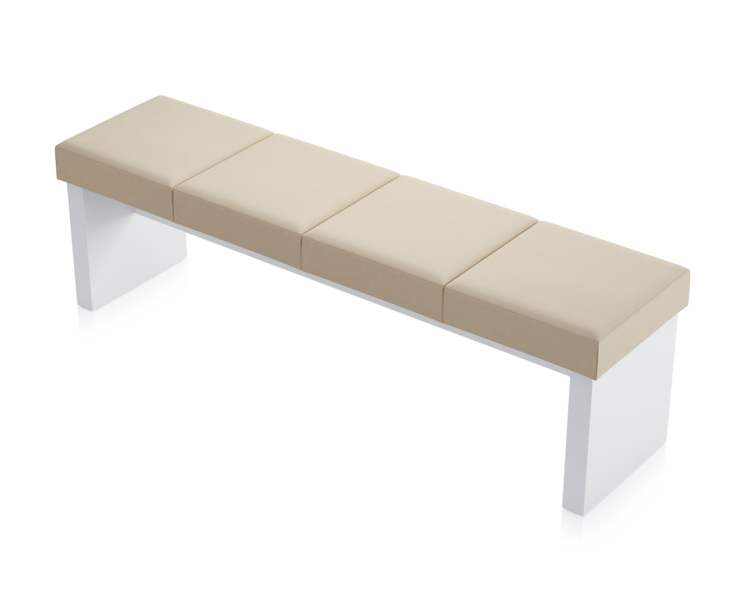 Ławka Solid Biała