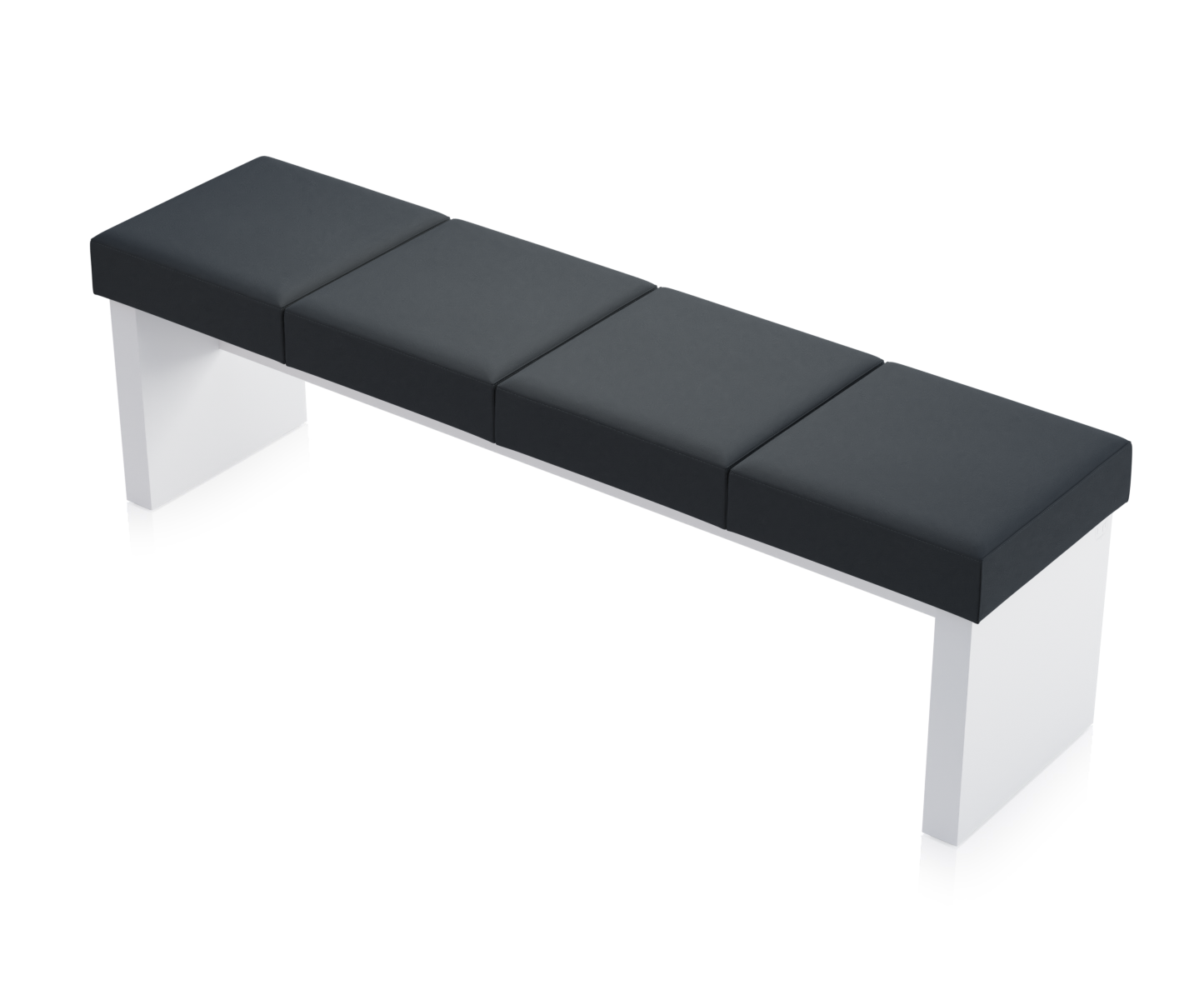 Ławka Solid Biała
