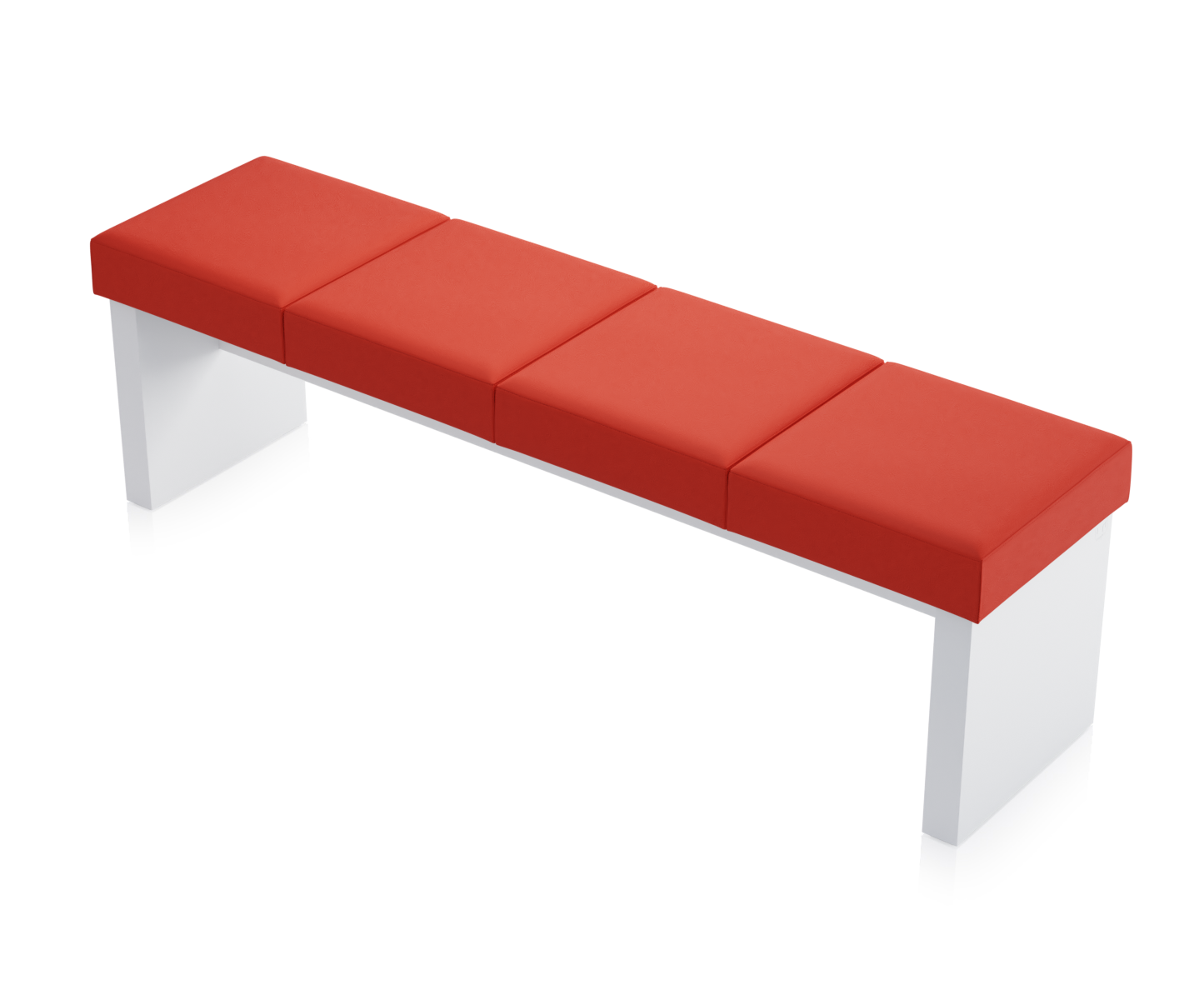 Ławka Solid Biała